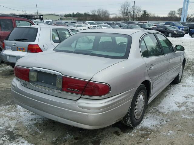 1G4HP52K844164214 - 2004 BUICK LESABRE CU SILVER photo 4