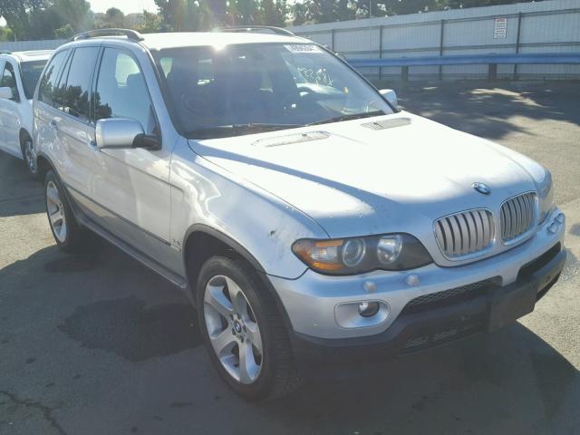 5UXFB53526LV29299 - 2006 BMW X5 4.4I SILVER photo 1