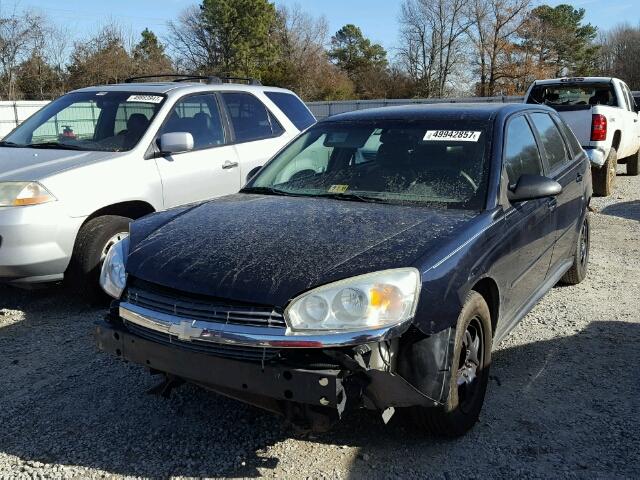 1G1ZT62865F321493 - 2005 CHEVROLET MALIBU MAX ლურჯი ფოტო 2