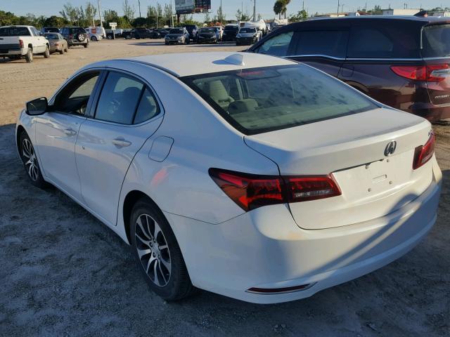 19UUB1F54FA002844 - 2015 ACURA TLX TECH WHITE photo 3