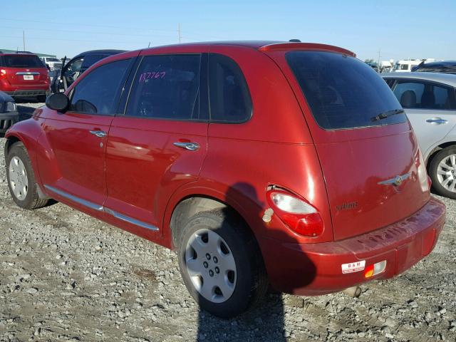 3A8FY48B38T131317 - 2008 CHRYSLER PT CRUISER RED photo 3