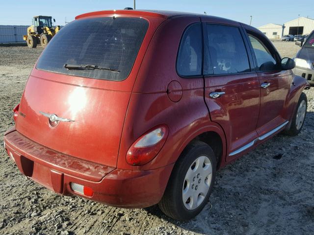 3A8FY48B38T131317 - 2008 CHRYSLER PT CRUISER RED photo 4