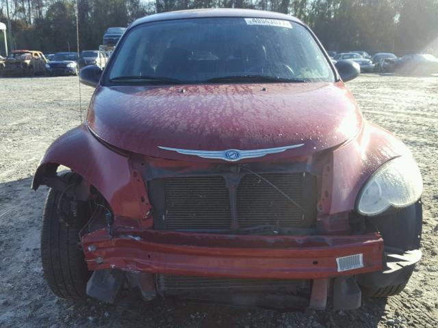 3A8FY48B38T131317 - 2008 CHRYSLER PT CRUISER RED photo 9