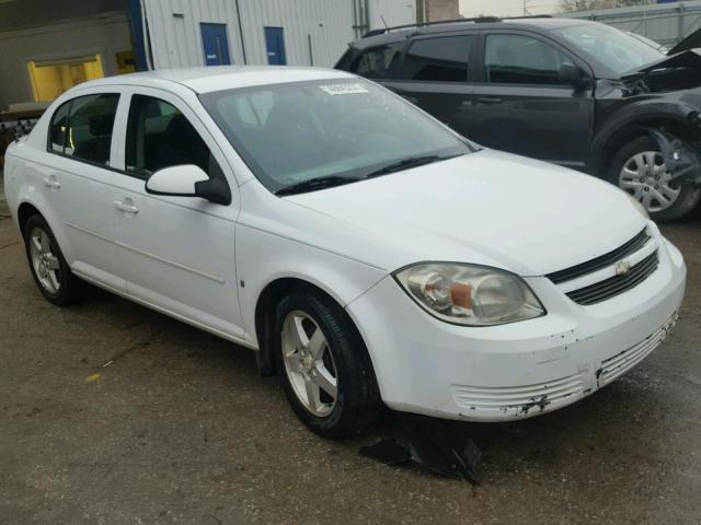 1G1AT58H697283178 - 2009 CHEVROLET COBALT LT WHITE photo 1