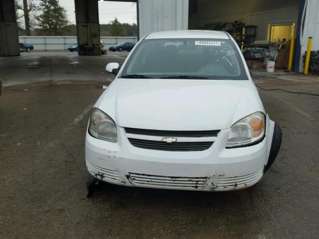 1G1AT58H697283178 - 2009 CHEVROLET COBALT LT WHITE photo 10