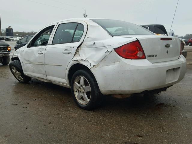 1G1AT58H697283178 - 2009 CHEVROLET COBALT LT WHITE photo 3