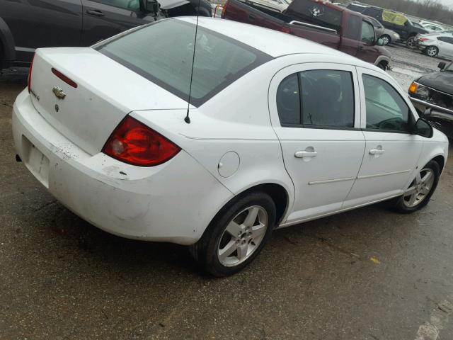 1G1AT58H697283178 - 2009 CHEVROLET COBALT LT WHITE photo 4