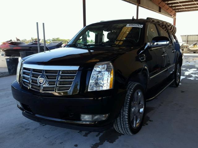 1GYFK66807R181816 - 2007 CADILLAC ESCALADE E BLACK photo 2