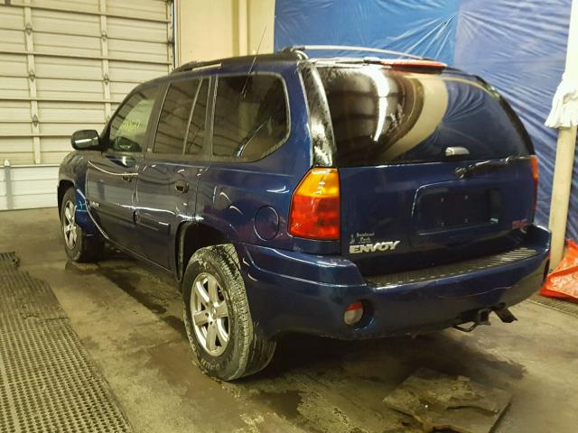 1GKDS13S422190816 - 2002 GMC ENVOY BLUE photo 3