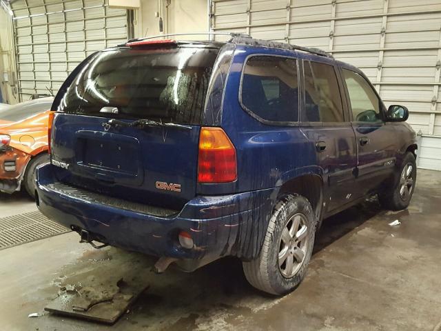 1GKDS13S422190816 - 2002 GMC ENVOY BLUE photo 4