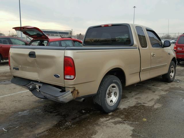 1FTZX1726XNA34814 - 1999 FORD F150 GOLD photo 4