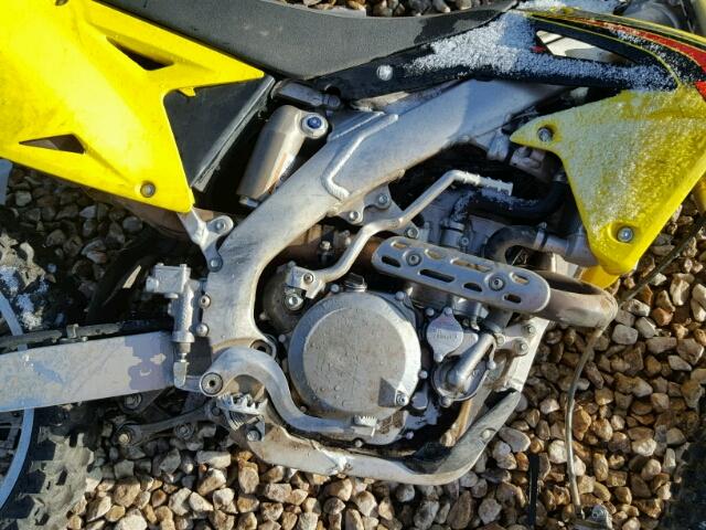 JS1RL42C9F2101333 - 2015 SUZUKI RM-Z450 YELLOW photo 9