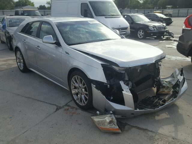 1G6DP8EV8A0114722 - 2010 CADILLAC CTS PREMIU SILVER photo 1