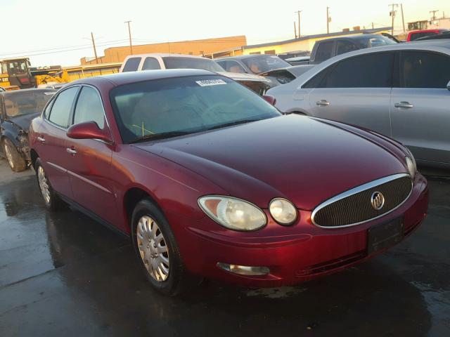 2G4WC582461205799 - 2006 BUICK LACROSSE C BURGUNDY photo 1