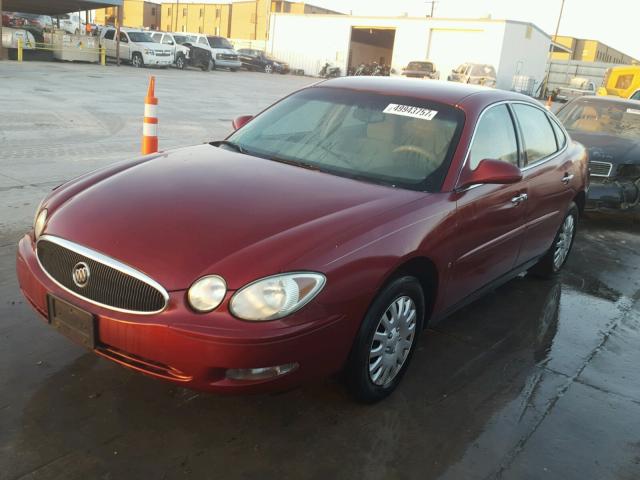 2G4WC582461205799 - 2006 BUICK LACROSSE C BURGUNDY photo 2