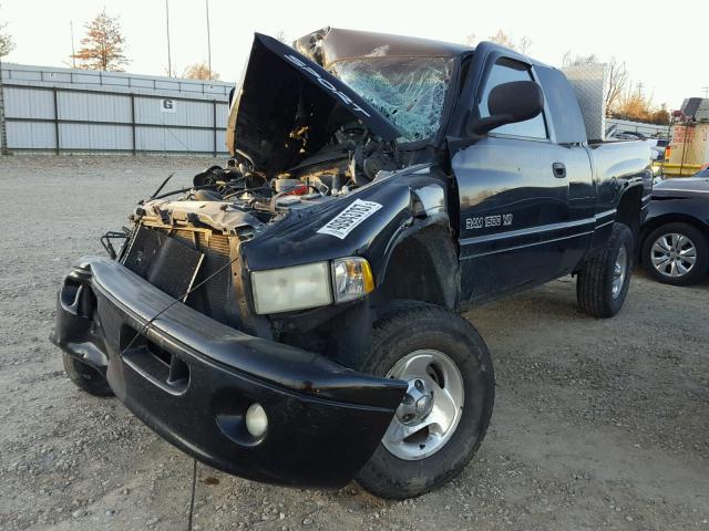 3B7HF13Y3XG164552 - 1999 DODGE RAM 1500 BLACK photo 2