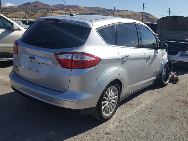 1FADP5CU2EL507776 - 2014 FORD C-MAX PREM SILVER photo 4