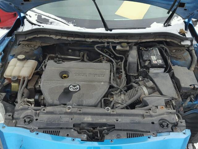 JM1BL1SF7A1320516 - 2010 MAZDA 3 I BLUE photo 7