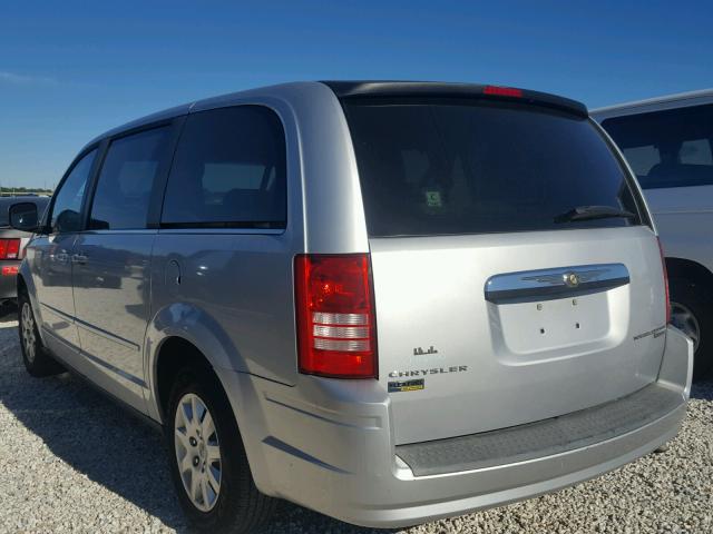 2A8HR44E39R515558 - 2009 CHRYSLER TOWN & COU SILVER photo 3