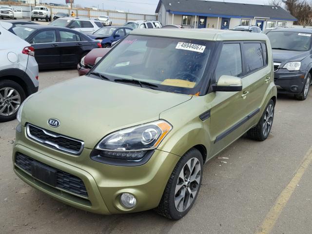 KNDJT2A60C7410139 - 2012 KIA SOUL + GREEN photo 2