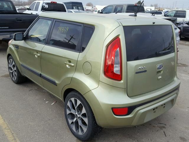 KNDJT2A60C7410139 - 2012 KIA SOUL + GREEN photo 3