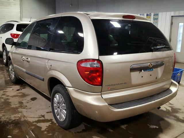 1A4GJ45R07B247764 - 2007 CHRYSLER TOWN & COU TAN photo 3