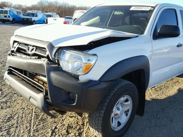 5TFUX4EN2FX038144 - 2015 TOYOTA TACOMA ACC WHITE photo 9