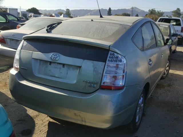 JTDKB20U977598673 - 2007 TOYOTA PRIUS GREEN photo 4