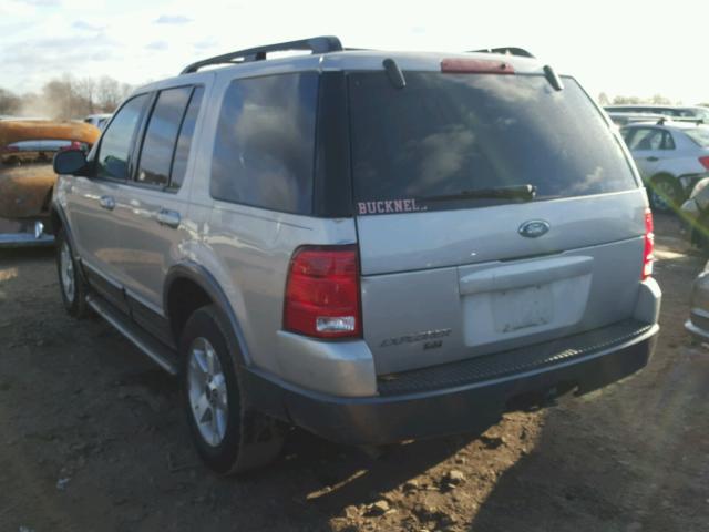 1FMZU73K33UB55524 - 2003 FORD EXPLORER X SILVER photo 3