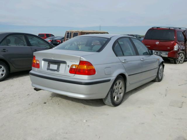 WBAET37443NJ40287 - 2003 BMW 325 I SILVER photo 4