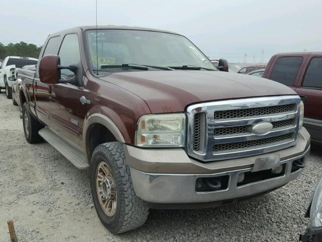 1FTSW21P46ED03082 - 2006 FORD F250 SUPER BROWN photo 1