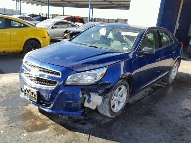 1G11B5SA8DU116538 - 2013 CHEVROLET MALIBU LS BLUE photo 2