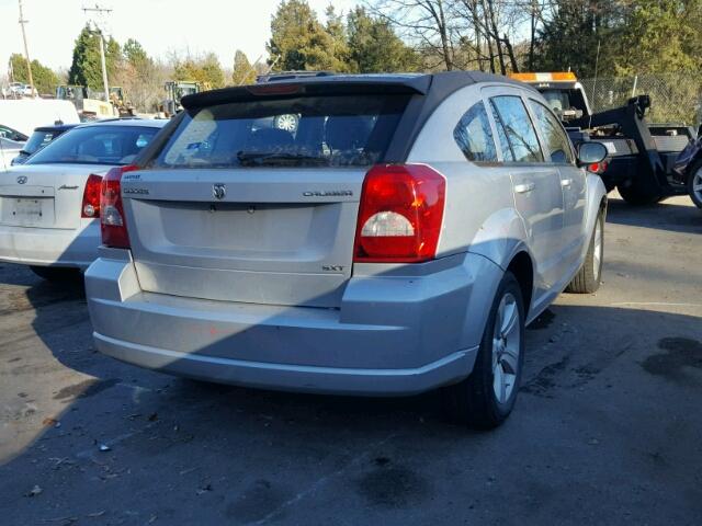 1B3CB4HAXAD662787 - 2010 DODGE CALIBER SX SILVER photo 4