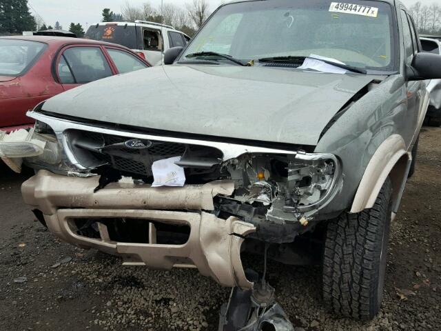 1FMZU34E1XZB59713 - 1999 FORD EXPLORER GREEN photo 9