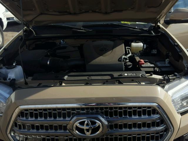 5TFCZ5AN9HX111787 - 2017 TOYOTA TACOMA DOU BROWN photo 7