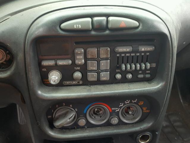 1G2NF52TXYC539135 - 2000 PONTIAC GRAND AM S 蓝色 照片 9