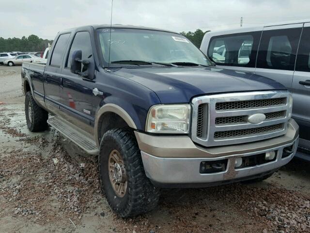 1FTWW31PX6EC29965 - 2006 FORD F350 SRW S BLUE photo 1