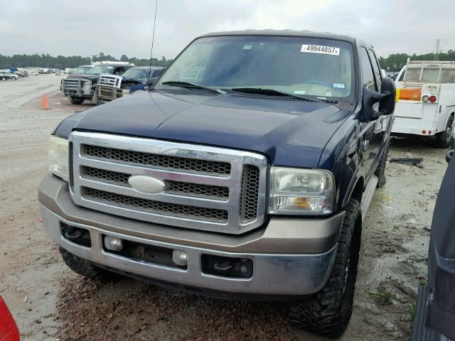 1FTWW31PX6EC29965 - 2006 FORD F350 SRW S BLUE photo 2