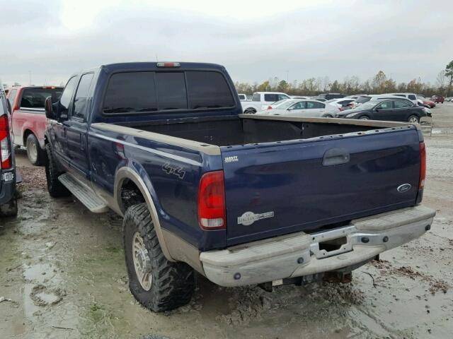 1FTWW31PX6EC29965 - 2006 FORD F350 SRW S BLUE photo 3