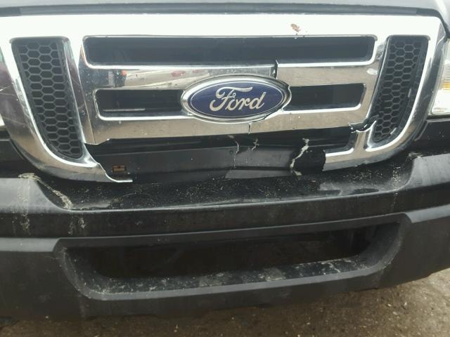 1FTYR44U28PA44632 - 2008 FORD RANGER SUP BLACK photo 9