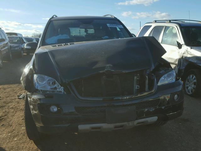 4JGBB86E68A388762 - 2008 MERCEDES-BENZ ML 350 BLACK photo 9