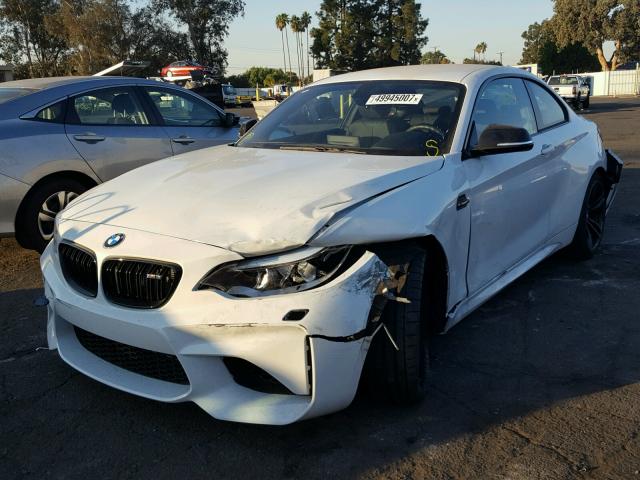 WBS1H9C37HV887904 - 2017 BMW M2 WHITE photo 2