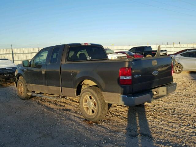 1FTRX12W15NB64233 - 2005 FORD F150 GRAY photo 3