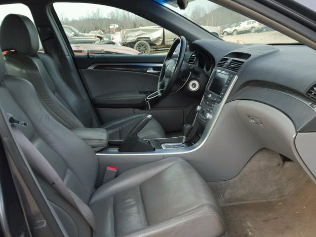 19UUA66276A065961 - 2006 ACURA 3.2TL GRAY photo 5