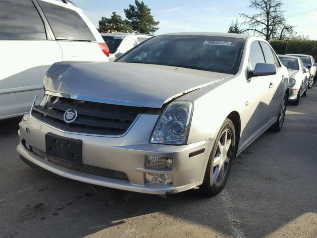 1G6DW677350186293 - 2005 CADILLAC STS SILVER photo 2