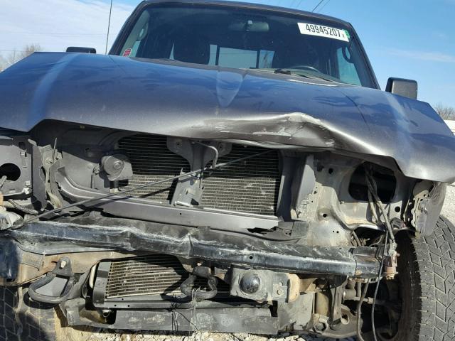 1FTLR4FE5BPB19153 - 2011 FORD RANGER SUP GRAY photo 9