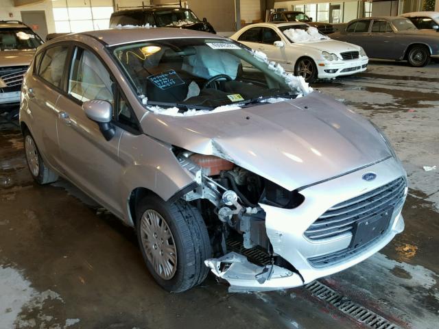 3FADP4TJ1EM206513 - 2014 FORD FIESTA S SILVER photo 1