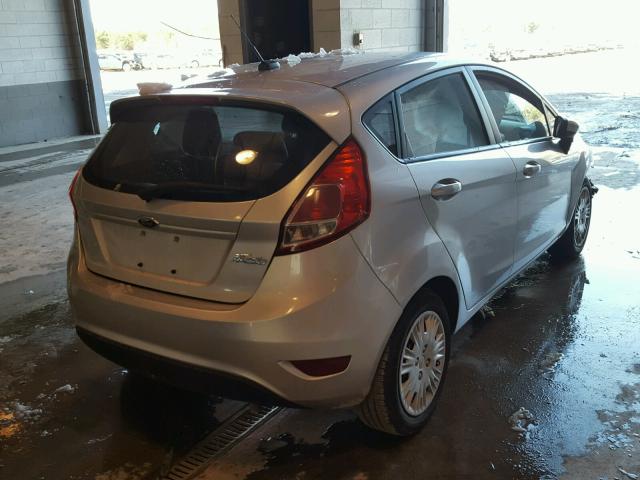 3FADP4TJ1EM206513 - 2014 FORD FIESTA S SILVER photo 4