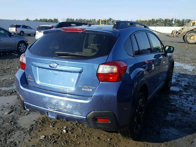 JF2GPABCXG8231122 - 2016 SUBARU CROSSTREK BLUE photo 4