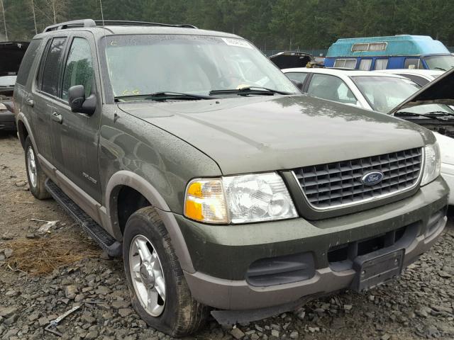 1FMDU73E02UB27604 - 2002 FORD EXPLORER X GREEN photo 1